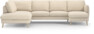 Madison Lux - 2-sits soffa med divan vänster och schäslong höger - Beige