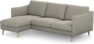 Madison Lux - 2-sits soffa med schäslong vänster - Grå