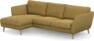 Madison Lux - 2-sits soffa med schäslong vänster - Gul