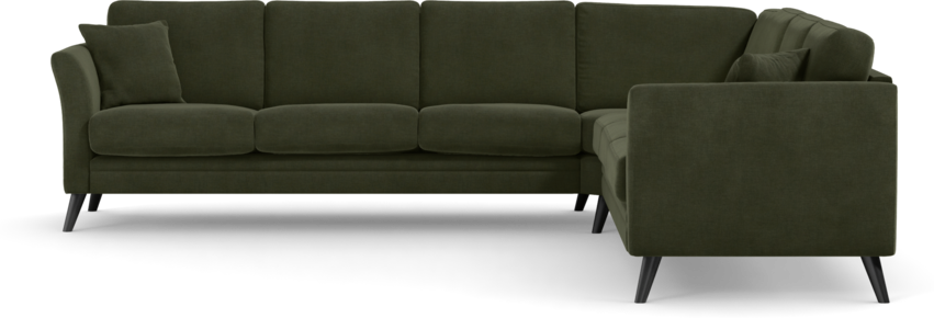 Eden - Hörnsoffa 3+3 - Grön