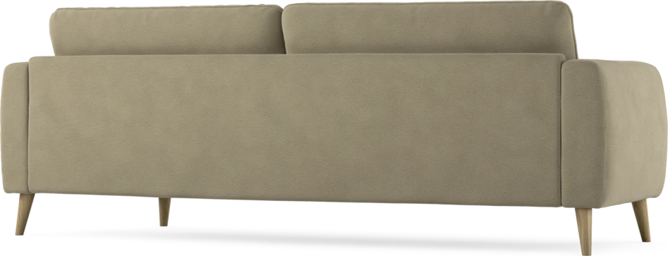 Bridge - 3-sits soffa svängd - Beige