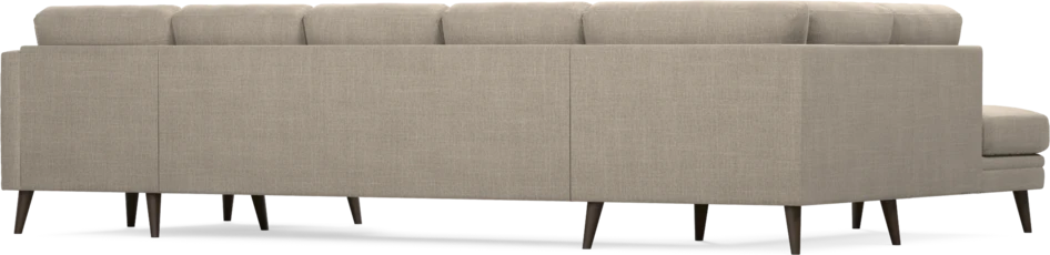 Eden - 3-sits soffa med divan vänster och schäslong höger - Beige