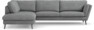 Madison Lux - 3-sits soffa med divan vänster - Vit