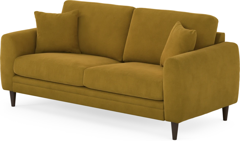 Eden - 2,5-sits soffa - Gul