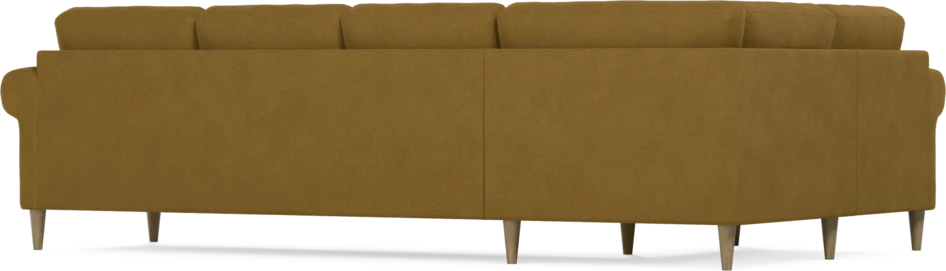 Eden - Hörnsoffa, 1+3-sits - Gul