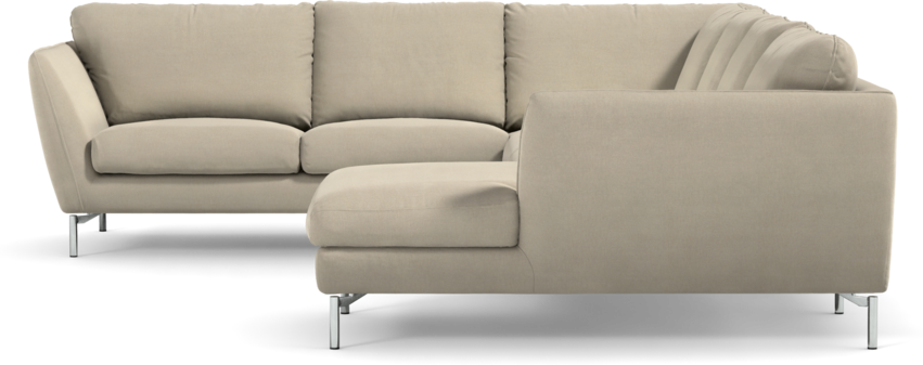 Madison Lux - Hörnsoffa med schäslong höger - Beige