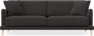 Macy Lux - 3-sits soffa - Svart