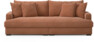 Rossi - 3-sits soffa, hel dyna - Orange
