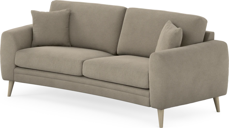Eden - 2,5-sits soffa svängd - Beige
