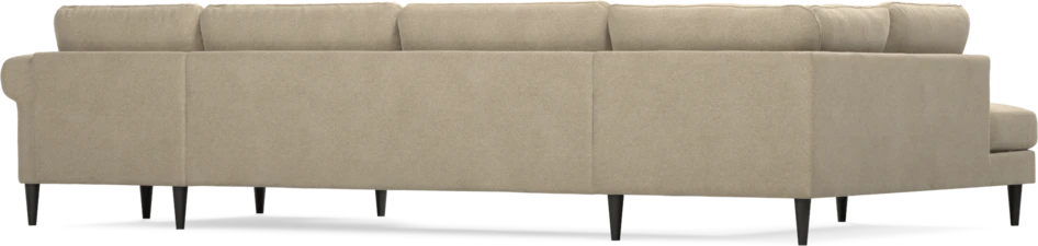 Bridge - 3-sits soffa med divan vänster och schäslong höger - Beige