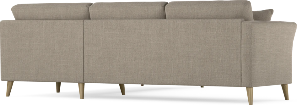 Eden - Hörnsoffa, 2,5+2,5-sits - Beige