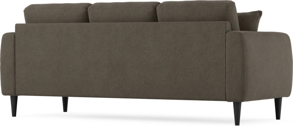 Eden - 3-sits soffa - Brun