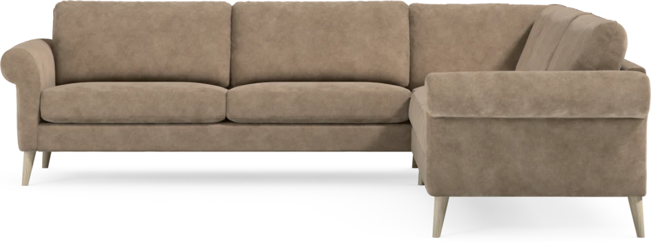 Bridge - Hörnsoffa, 3+3-sits - Beige