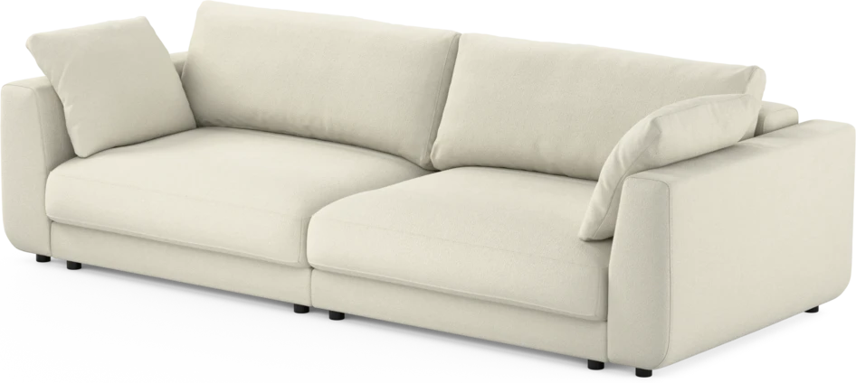 Amie - Bäddsoffa 4-sits - Vit
