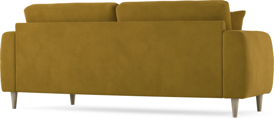 Eden - 2,5-sits soffa svängd - Gul