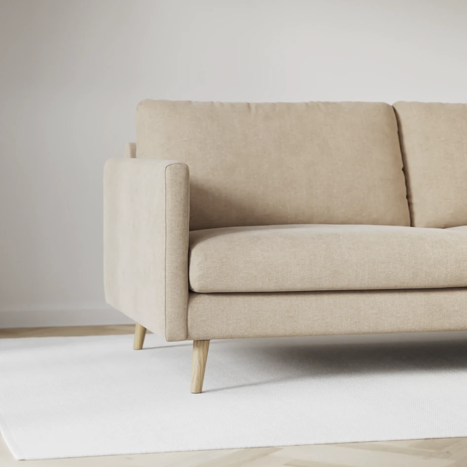 Madison Lux - Hörnsoffa med schäslong höger - Beige