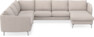 Madison - Hörnsoffa med schäslong höger - Beige