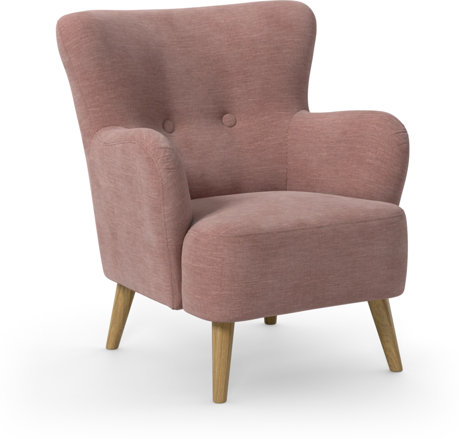 Timmy - Fåtölj - Rosa