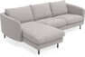 Madison Lux - 2-sits soffa med schäslong vänster - Beige