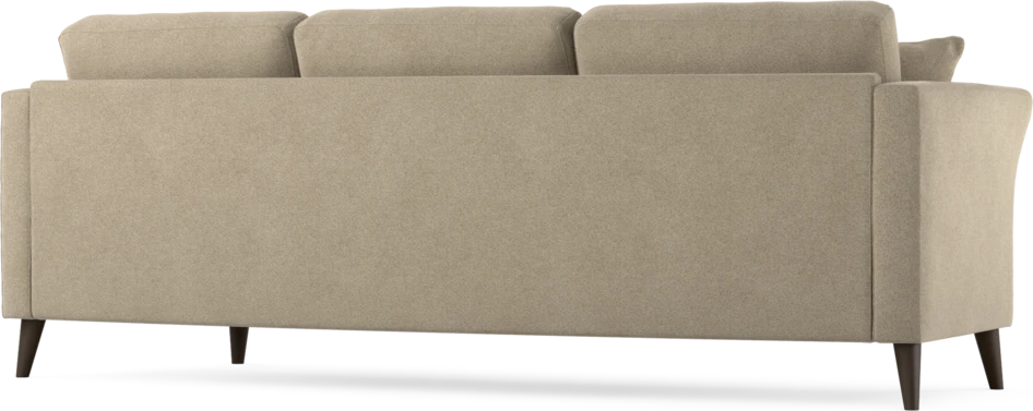 Eden - 3-sits soffa svängd - Beige