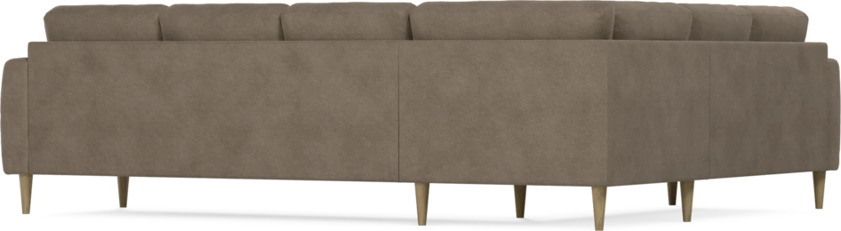 Eden - Hörnsoffa, 2+3-sits - Brun