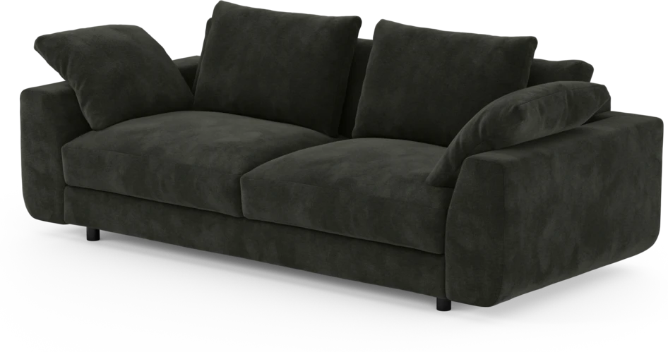 Amie - 3-sits soffa - Svart