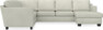 Friday - Hörnsoffa, 2+3-sits med schäslong höger - Beige