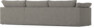 Cherrie Klädsel -  3-sits soffa med divan höger - Grå