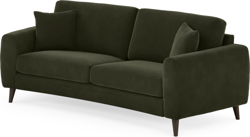 Eden - 2,5-sits soffa svängd - Grön