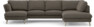 Madison Lux - 2-sits soffa med schäslong vänster och divan höger - Beige