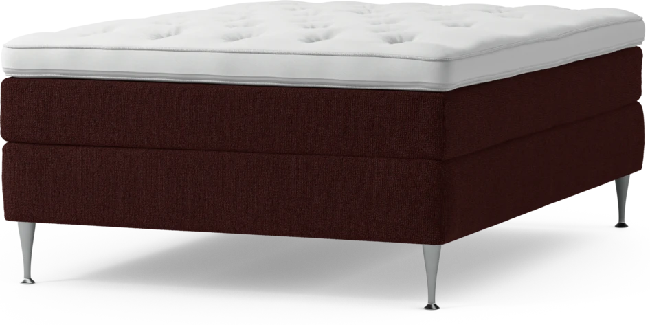 Delux Sense - Kontinentalsäng, enkelsäng 140 cm med bäddmadrass och sängben