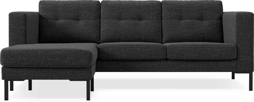 Rio - 3-sits soffa med schäslong vänster - Grå