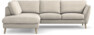 Madison Lux - 2-sits soffa med divan vänster - Beige