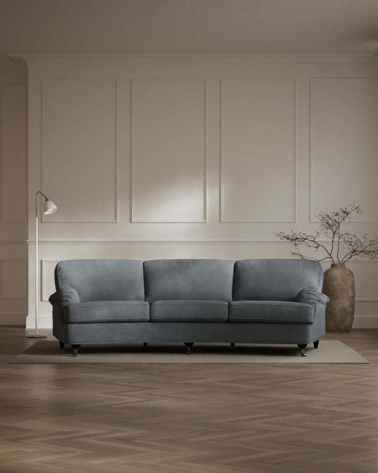 Oxford - 3-sits soffa svängd - inspiration
