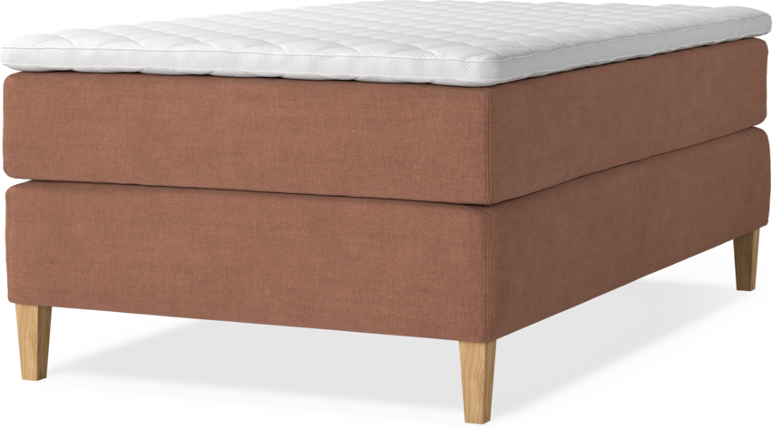 Delux Exclusive - Kontinentalsäng, enkelsäng 120 cm med bäddmadrass