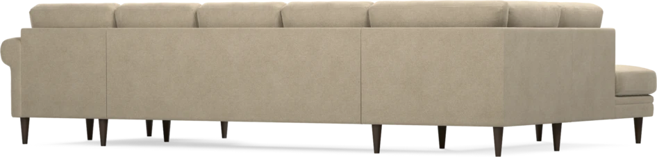 Eden - 3-sits soffa med divan vänster och schäslong höger - Beige
