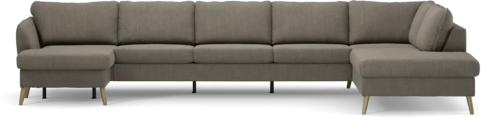 County, 4-sits soffa med schäslong vänster och divan höger