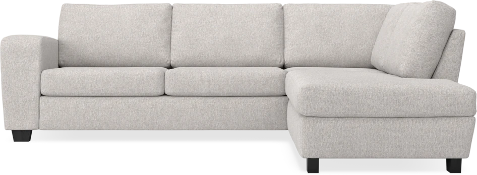Friday - 2,5-sits soffa med divan höger - Grå