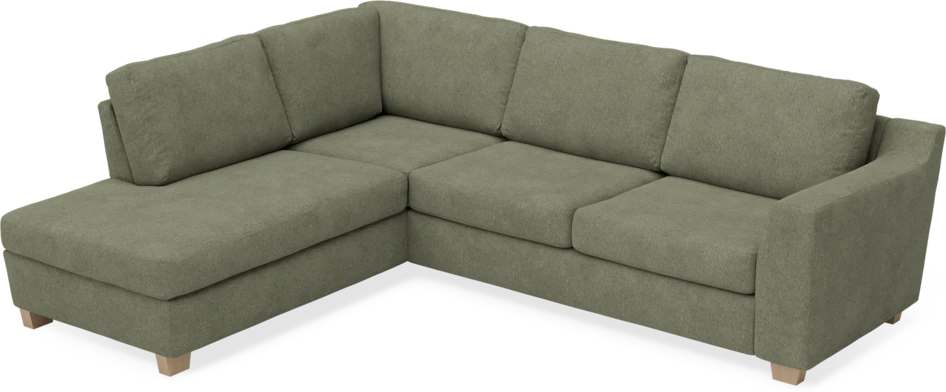 Friday - 2,5-sits soffa med divan vänster - Vit