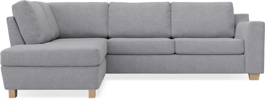 Friday - 2,5-sits soffa med divan vänster - Grå