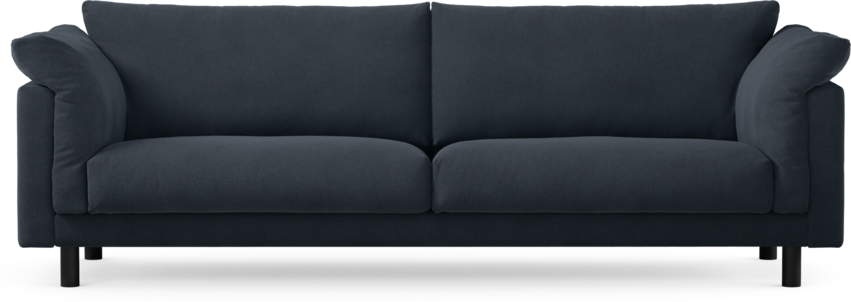 Cherrie - 4-sits soffa, fast klädsel - Blå