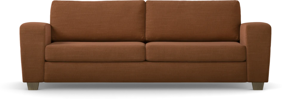 Friday - 3-sits soffa - Orange