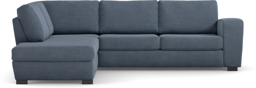 Friday - 2,5-sits soffa med divan vänster - Blå