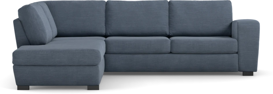 Friday - 2,5-sits soffa med divan vänster - Blå