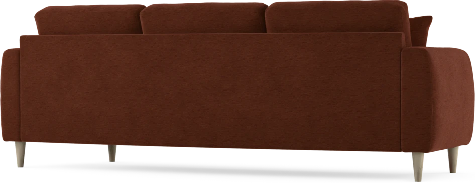 Eden - 3-sits soffa svängd - Orange