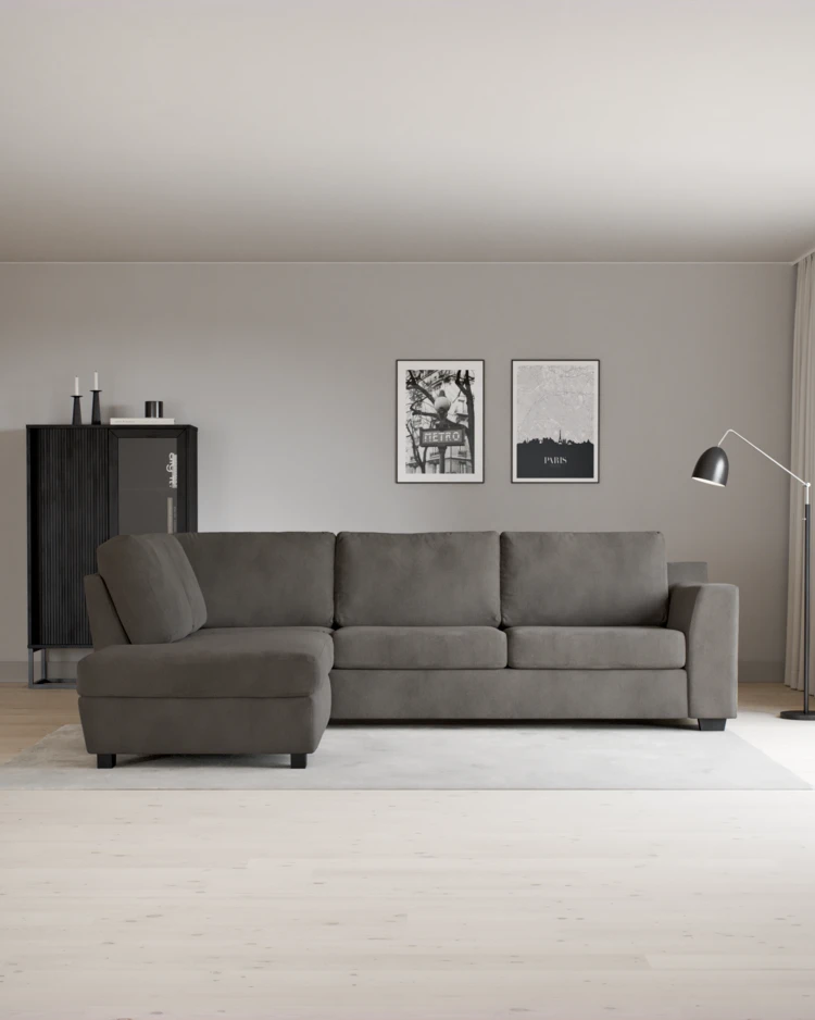 Friday - 2,5-sits soffa med divan vänster - inspiration