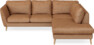 Madison - 2-sits soffa med divan höger - Orange