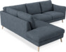 Madison Lux - 2-sits soffa med divan vänster - Vit