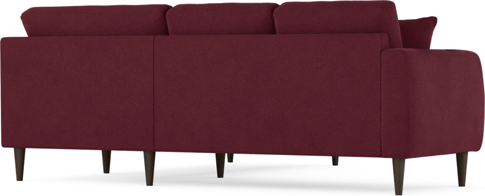 Eden - Hörnsoffa, 2+2-sits - Röd