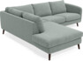 Madison - 2-sits soffa med divan vänster - Grå